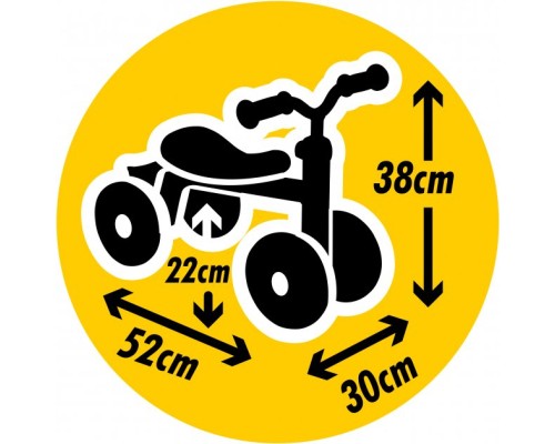 Біговел Smoby Toys Міккі Маус. Роккі (721404)