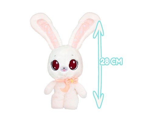 М'яка іграшка Peekapets Білий кролик (906785)
