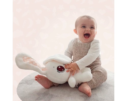 М'яка іграшка Peekapets Білий кролик (906785)