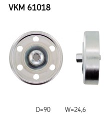 Ролик натягувача ременя SKF VKM 61018