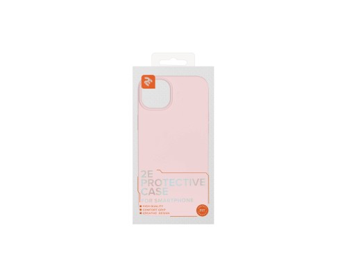Чохол до мобільного телефона 2E Apple iPhone 14 Pro Max, Liquid Silicone, Rose Pink (2E-IPH-14PRM-OCLS-RP)