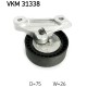 Ролик натягувача ременя SKF VKM 31338