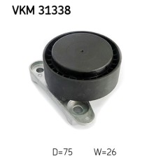 Ролик натягувача ременя SKF VKM 31338