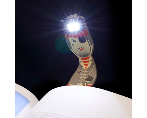 Закладки для книг Flexilight ліхтарик Rechargeable - Пірат (FLRPPI) Закладки для книг Flexilight ліхтарик Rechargeable - Пірат (FLRPPI)
