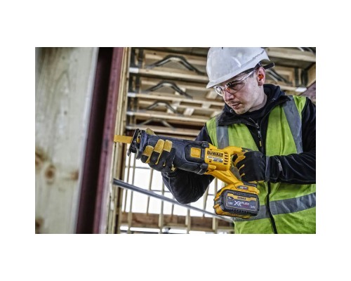 Шабельна пила DeWALT 54В XR FLEXVOLT Li-lon 3 Аг, 0 - 3000 ход/хв, 3.54 кг, кейс TSTAK (DCS389X2)