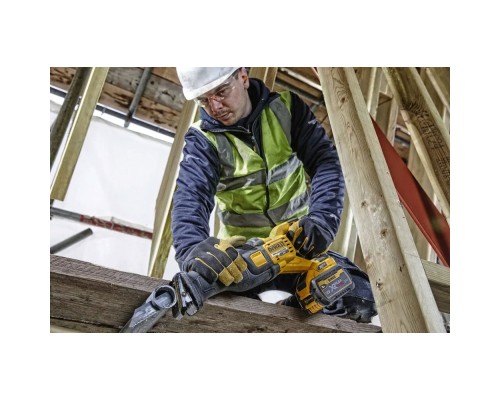 Шабельна пила DeWALT 54В XR FLEXVOLT Li-lon 3 Аг, 0 - 3000 ход/хв, 3.54 кг, кейс TSTAK (DCS389X2)