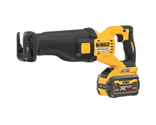 Шабельна пила DeWALT 54В XR FLEXVOLT Li-lon 3 Аг, 0 - 3000 ход/хв, 3.54 кг, кейс TSTAK (DCS389X2)