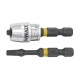 Набір біт DeWALT IMPACT TORSION, ударні, T25, L=57 мм, 2 шт + магнітний тримач (DT70538T)