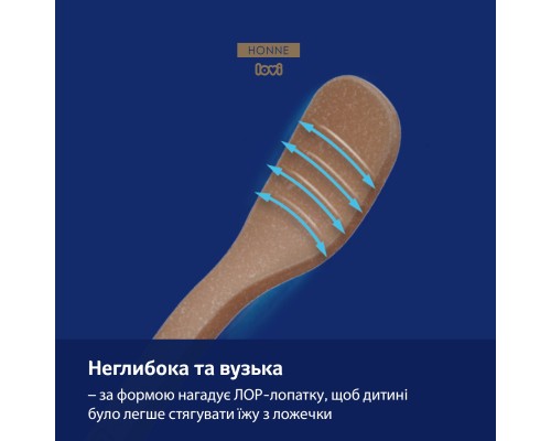 Набір дитячого посуду Lovi Granola Перша ложечка для годування 2 шт (35/582_bei)
