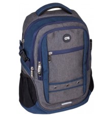 Рюкзак шкільний Cool For School 44х28х14 см 17 л Grey / Blue (CF86309)