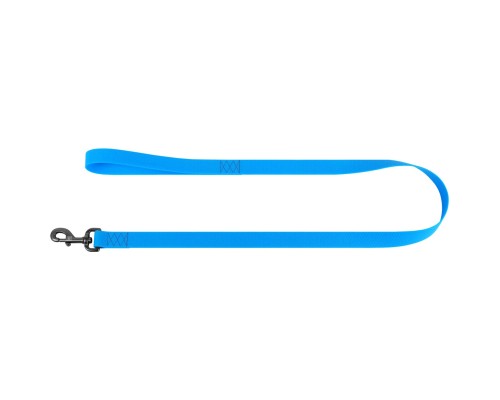 Повідок для собак WAUDOG Waterproof S Ш 15 мм Д 305 см блакитний (27382)