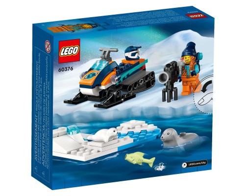 Конструктор LEGO City Арктичний дослідницький снігохід 70 деталей (60376)