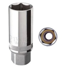 Головка торцева Toptul магнітна свічкова 16мм 3/8