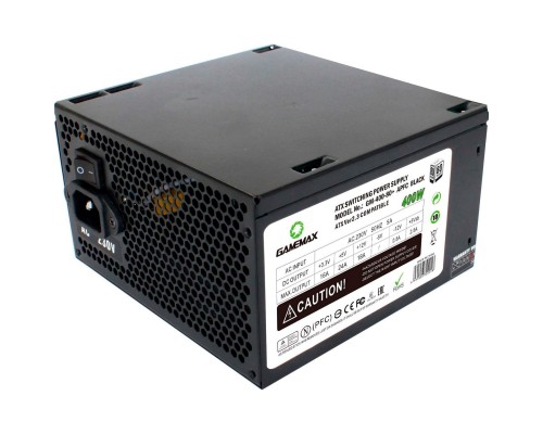 Блок живлення Gamemax GM-400-80+APFC Black