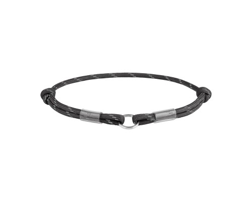 Шнурок для адресника WAUDOG Smart ID S 25-45 см чорний (60381)