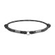 Шнурок для адресника WAUDOG Smart ID S 25-45 см чорний (60381)