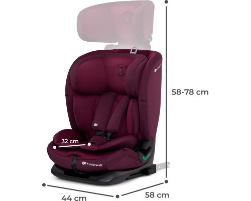 Автокрісло Kinderkraft Oneto3 i-Size Cherry Pearl (KCONE300RED0000) (5902533922185)