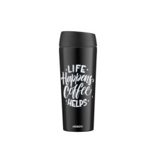 Термокружка Ardesto Coffee Time 450 мл Чорна (AR2645BC)