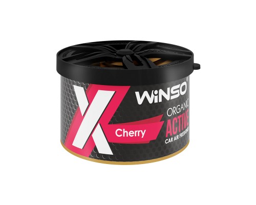 Ароматизатор для автомобіля WINSO Organic X Active Cherry (533670) 