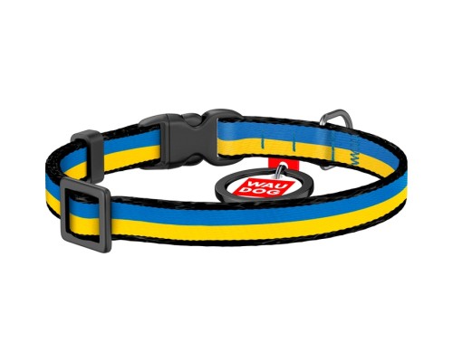 Нашийник для тварин WAUDOG Nylon з QR паспортом 
