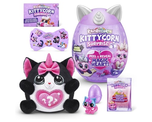 М'яка іграшка Rainbocorns сюрприз D серія 2 Kittycorn Surprise (9279D)