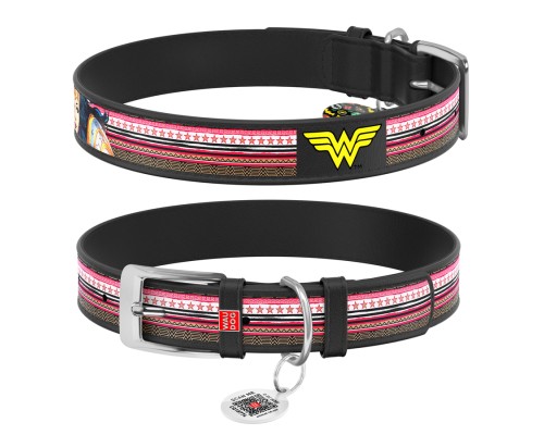 Нашийник для тварин WAUDOG Design з QR паспортом 