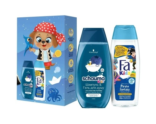 Набір для догляду за дитиною Fa Kids Boy TM Schauma Kids (9000101731422)