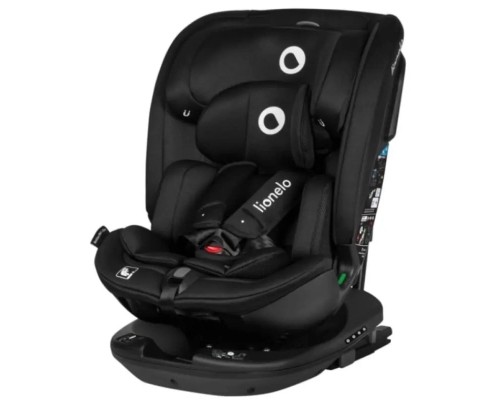 Автокрісло Lionelo Bastiaan i-Size Black Carbon, чорне (LO-BASTIAAN I-SIZE BLACK CARBON)