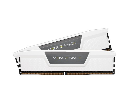 Модуль пам'яті для комп'ютера DDR5 64GB (2x32GB) 5200 MHz Vengeance White Corsair (CMK64GX5M2B5200C40W)