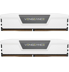 Модуль пам'яті для комп'ютера DDR5 64GB (2x32GB) 5200 MHz Vengeance White Corsair (CMK64GX5M2B5200C40W)