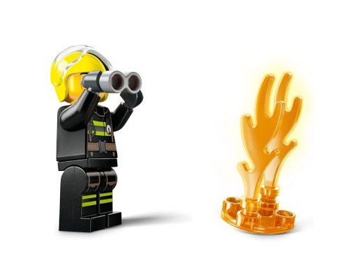 Конструктор LEGO City Пожежний рятувальний гелікоптер 85 деталей (60411)