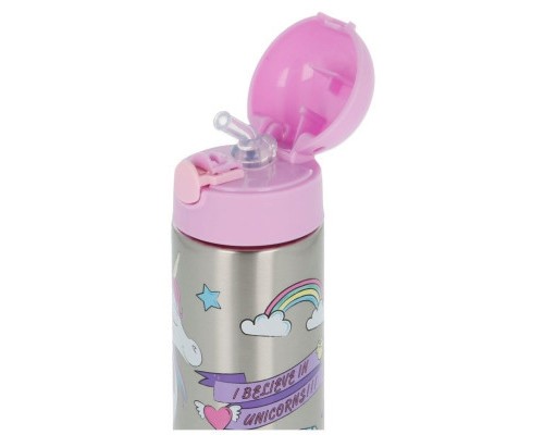 Поїльник-непроливайка Stor Disney - Minnie Mouse Unicorns Are Real Vacuum Steel Bottle 360 ml (Stor-18860)