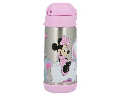 Поїльник-непроливайка Stor Disney - Minnie Mouse Unicorns Are Real Vacuum Steel Bottle 360 ml (Stor-18860)