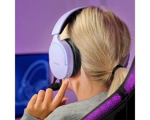 Навушники Trust GXT 490 Fayzo 7.1 USB-A Purple (25303)