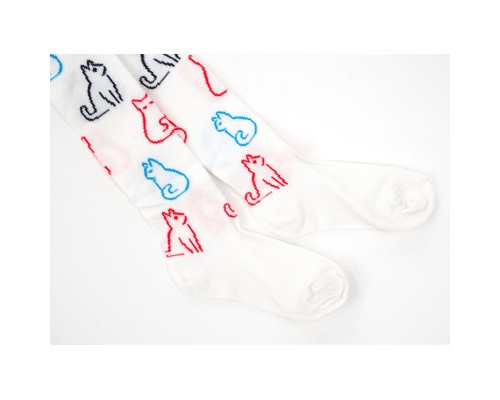 Колготки дитячі UCS Socks з котиками (M0C0301-2295-98G-beige)