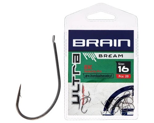 Гачок Brain Ultra Bream 16 (20шт/уп) (1858.52.56)
