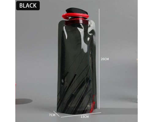 Пляшка для води XoKo ChildCare 001 Black (XK-BOTL001-BK)