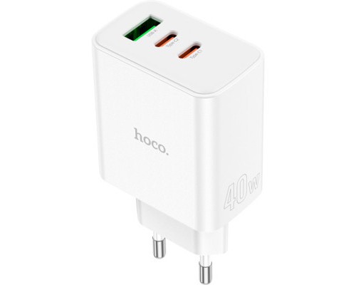 Зарядний пристрій HOCO C126A Pure White (6931474798725)