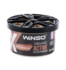 Ароматизатор для автомобіля WINSO Organic X Active 40gr - Anti Tobacco (533630)