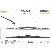 Щітка склоочисника Valeo 574249