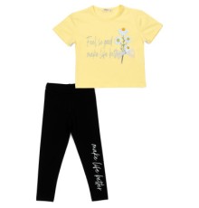 Набір дитячого одягу Breeze з ромашками (19325-134G-yellow)