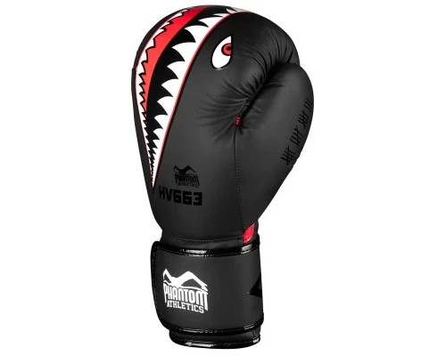 Боксерські рукавички Phantom Fight Squad Schwarz Black 16 унцій (PHBG2216-16)