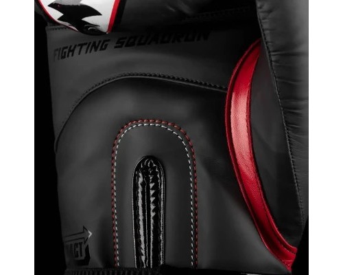 Боксерські рукавички Phantom Fight Squad Schwarz Black 16 унцій (PHBG2216-16)