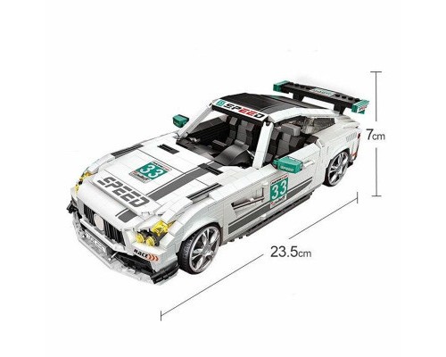 Конструктор LOZ mini Гоночний автомобіль (1128)