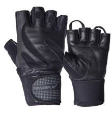 Рукавички для фітнесу PowerPlay 1064 Чорні XL (PP_1064_XL_Black)