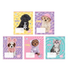 Зошит Kite Studio Pets 12 аркушів, клітинка (SP24-232)