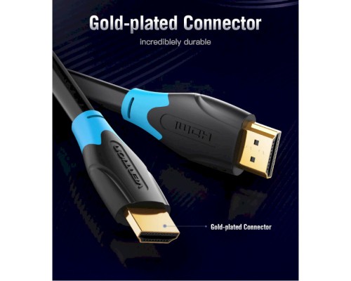 Кабель мультимедійний HDMI to HDMI 5.0m V2.0 4K 60Hz PVC Vention (AACBJ)