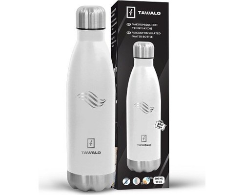 Термокружка Tavialo 500 мл матовий білий колір (191500102)