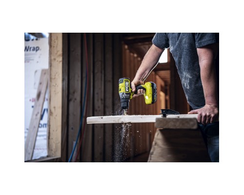 Шуруповерт Ryobi ударний ONE+ HP RPD18C-242S 18В, 1х2Ah, 1х4Ah, 54Нм 450·1700об/хв, сумка (5133004983)
