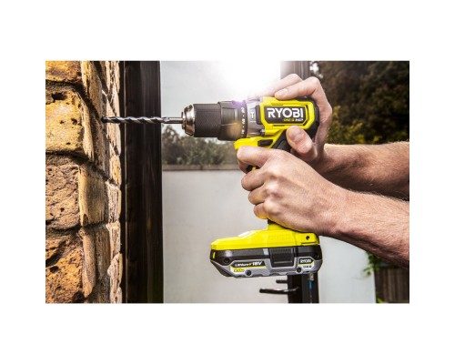 Шуруповерт Ryobi ударний ONE+ HP RPD18C-242S 18В, 1х2Ah, 1х4Ah, 54Нм 450·1700об/хв, сумка (5133004983)